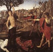 Hans Memling The Martyrdom of St Sebastian oil painting